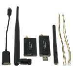 Hot Sell 3DR Radio Telemetry 500MW 915Mhz/ 433Mhz Air and Ground Data Transmit Module for APM / Pixhawk2.8 Flight Control